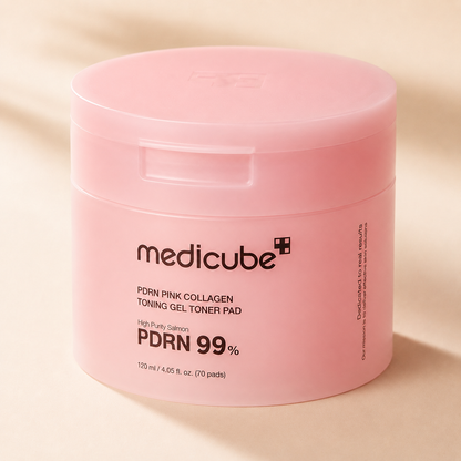 MEDICUBE - PDRN Pink Collagen Gel Toner Pad