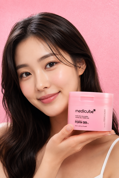 MEDICUBE - PDRN Pink Collagen Gel Toner Pad