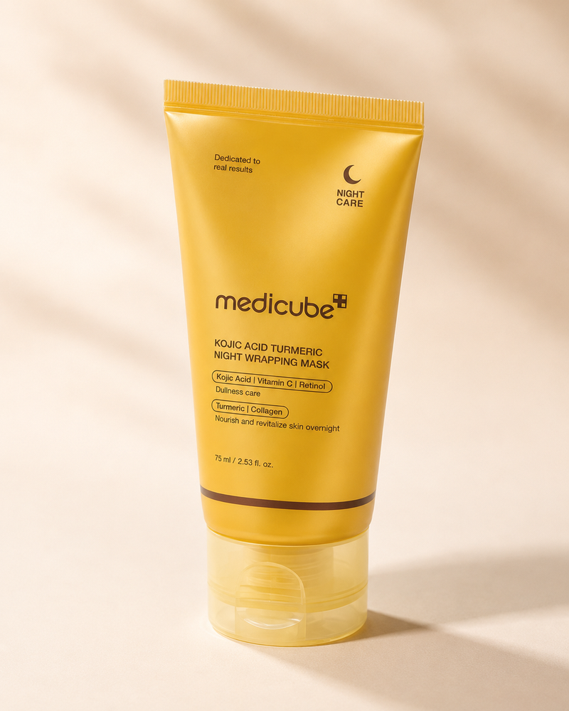 MEDICUBE - Kojic Acid Turmeric Overnight Wrapping Mask