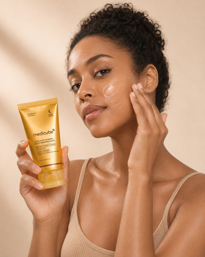 MEDICUBE - Kojic Acid Turmeric Overnight Wrapping Mask