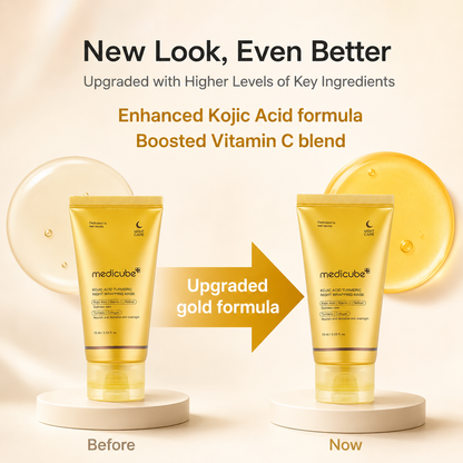 MEDICUBE - Kojic Acid Turmeric Overnight Wrapping Mask