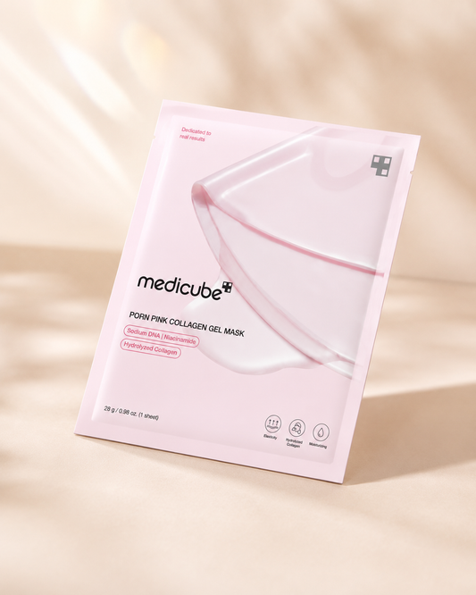 Kit 4 Medicube PDRN Pink Collagen Gel Mask