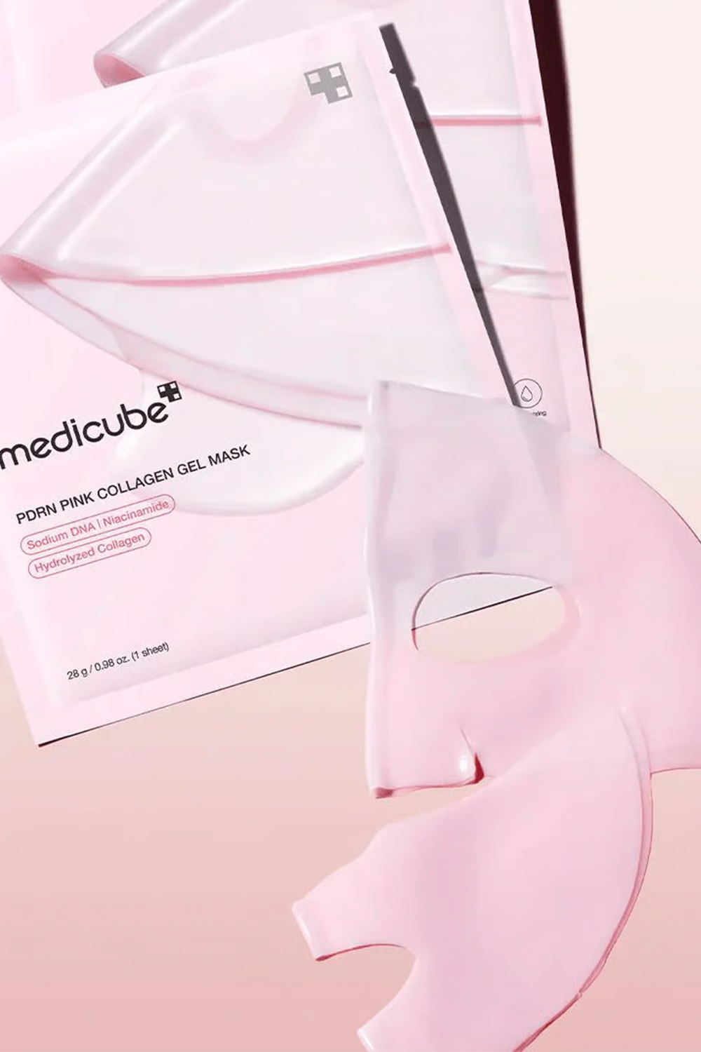 Kit 4 Medicube PDRN Pink Collagen Gel Mask