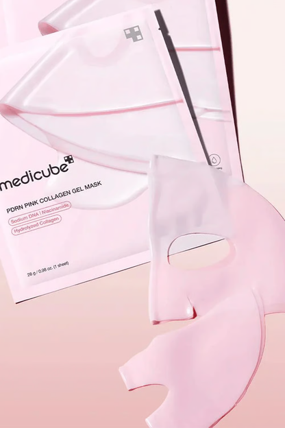 Kit 4 Medicube PDRN Pink Collagen Gel Mask