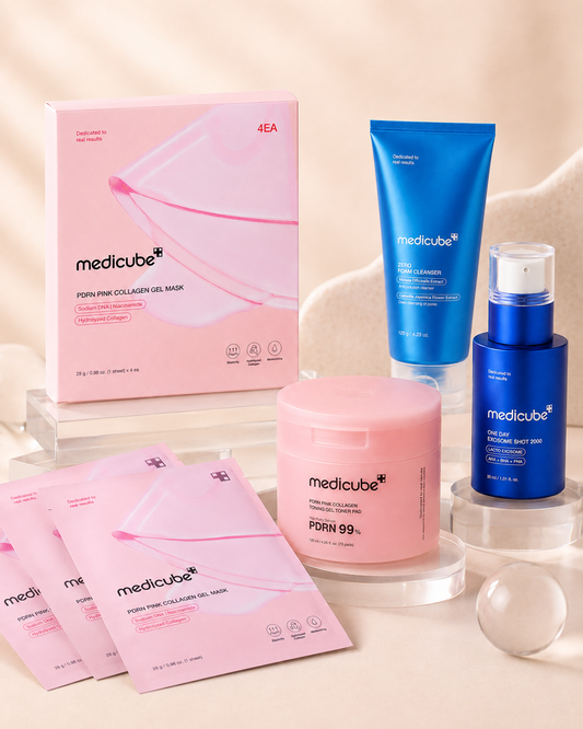 Glass Glow Medicube Set